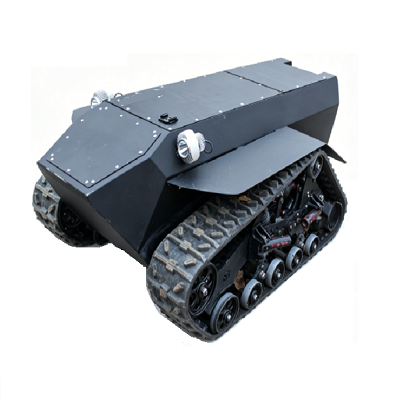 Podwozie robota gąsienicowego terenowego