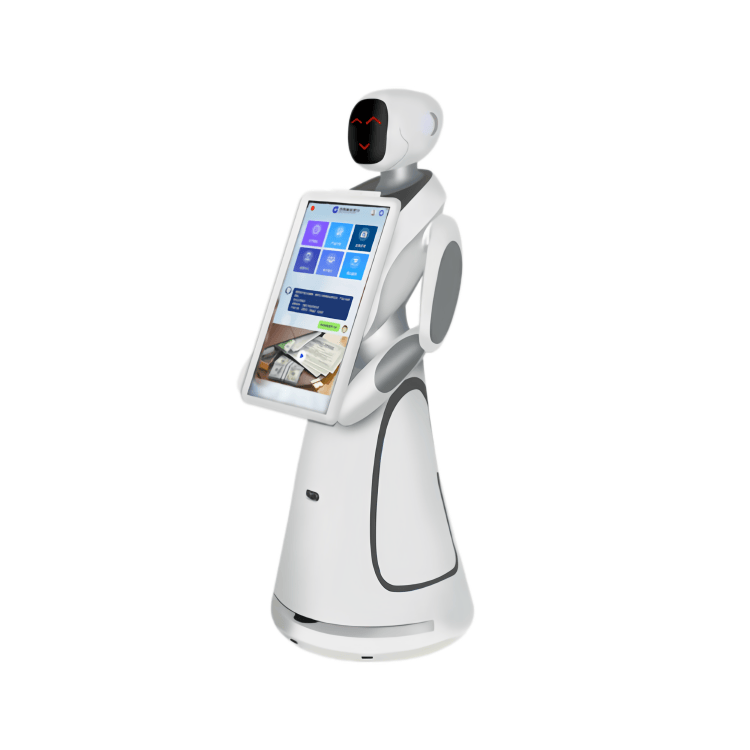 Interaktywny autonomiczny robot powitalny