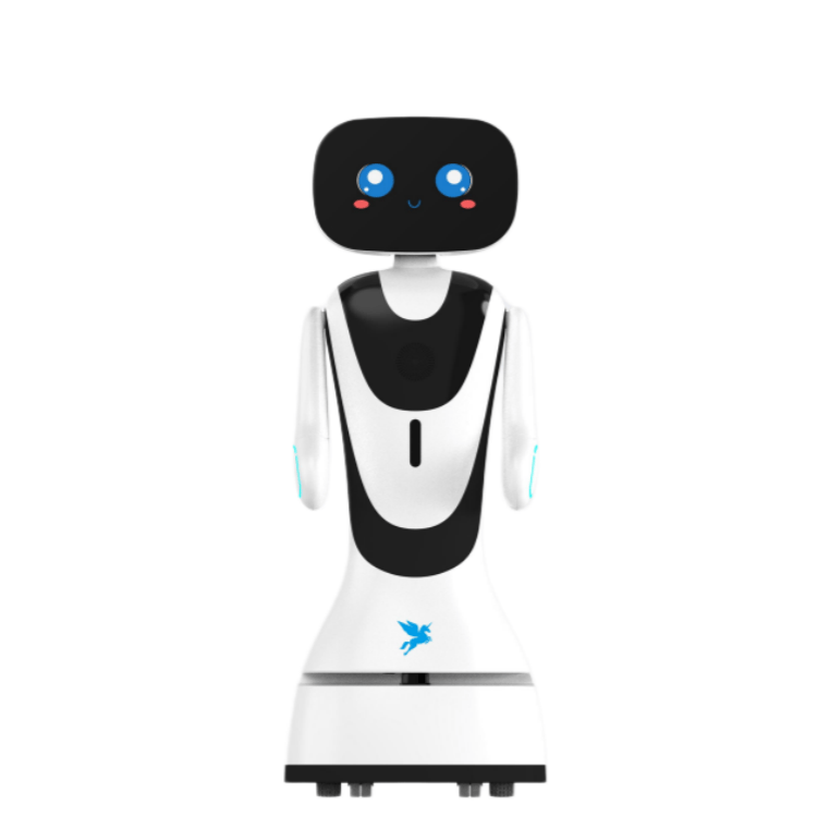 Robot obsługujący lobby hotelowe