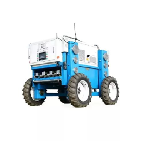 Laserowy robot odchwaszczający