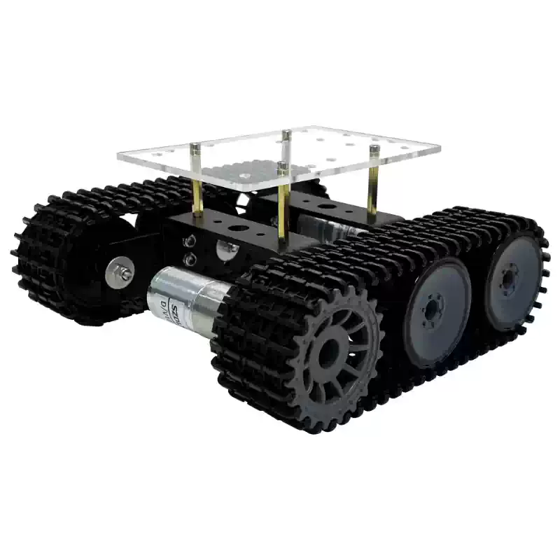 Inteligentne elektryczne podwozie gąsienicowe Podwozie robota DIY