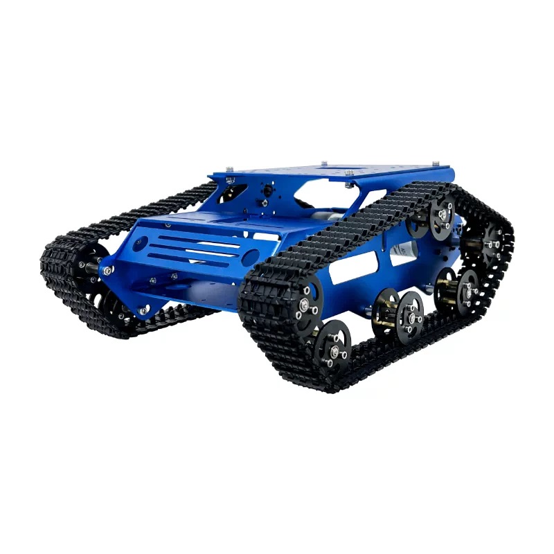 Inteligentny robot na podwoziu gąsienicowym