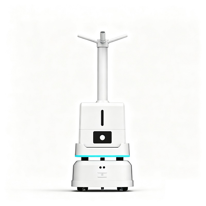 Robot do dezynfekcji ultradźwiękowej atomizacji